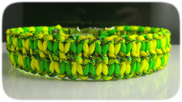 Paracord Halsband Wide Tri